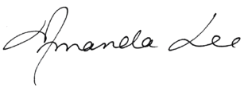 Amanda Lee signature